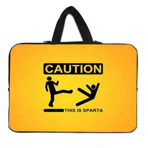 Pochette Ordinateur  Caution 17 Pouces