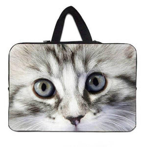 Pochette Ordinateur  Chat 14 Pouces