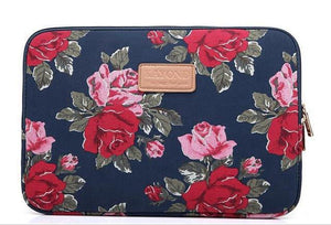 Pochette Ordinateur  Fleurs 15.6 Pouces
