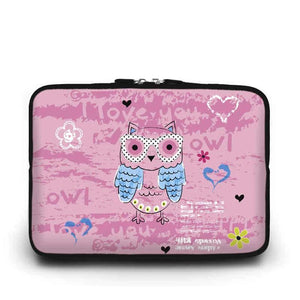 Pochette Ordinateur 10 Pouces</br> Femme Hibou