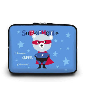 Pochette Ordinateur 17 Pouces </br> Super Ourson